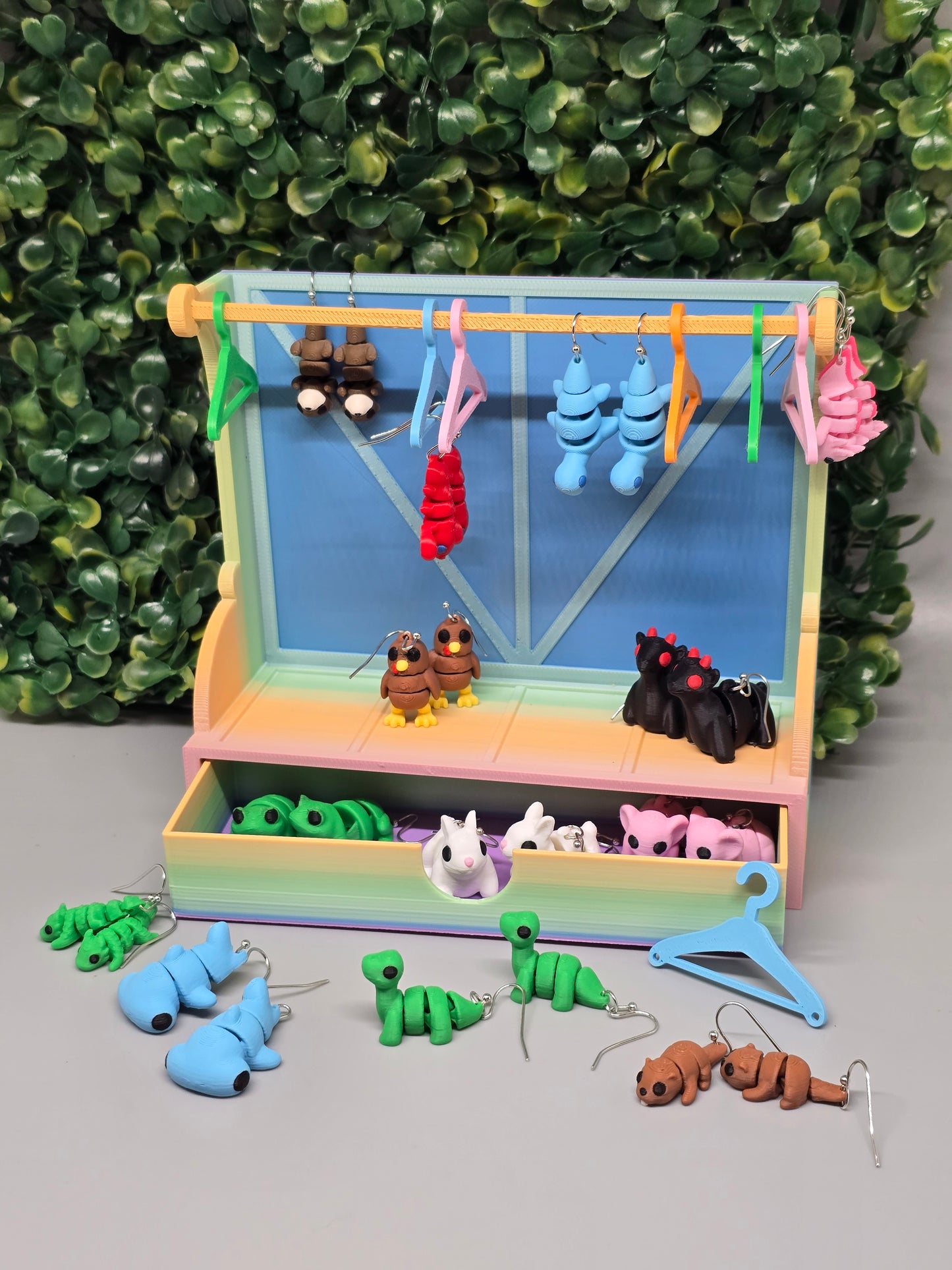 Articulated Animal Earrings